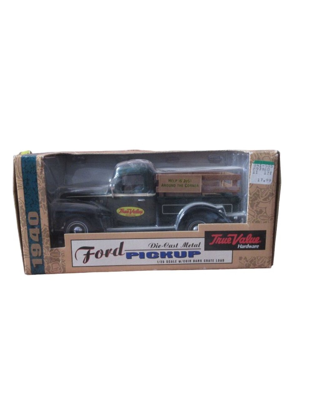 True Value Hardware Stores 1940 Ford Pickup Coin Bank - Vintage 1996